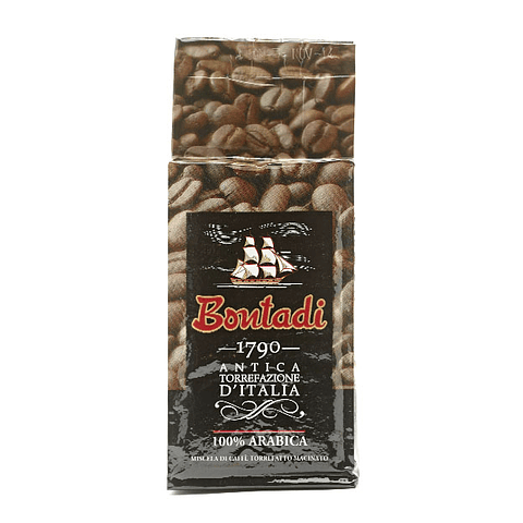 BONTADI MISCELA 100% ARABICA, CAFE MOLIDO 250 GR.