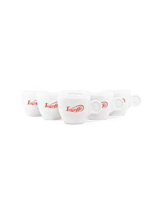 Taza Espresso Lucaffe Institucional (6 unidades)