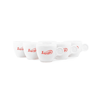 Taza Espresso Lucaffe Institucional (6 unidades)
