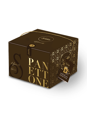Panettone de chocolate de origen único São Tomé 1 KG.