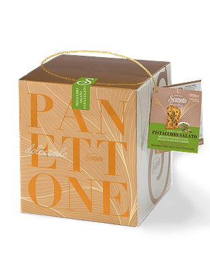 Panettone Pistacho Salado 1 KG.