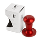 PRENSADOR DE CAFÉ CON MANGO DE ALUMINIO 58MM - ROJO - Miniatura 3