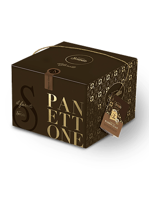 Panettone al Marrón Glacé 1 kg.