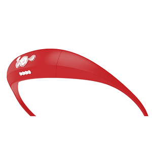 Linterna frontal knog bandicoot rojo