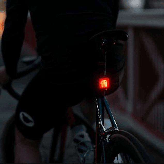 Luces para bicicleta delantera y trasera knog blinder mini square