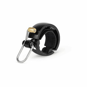 Campanilla para bicicleta knog de luxe pequeña negro