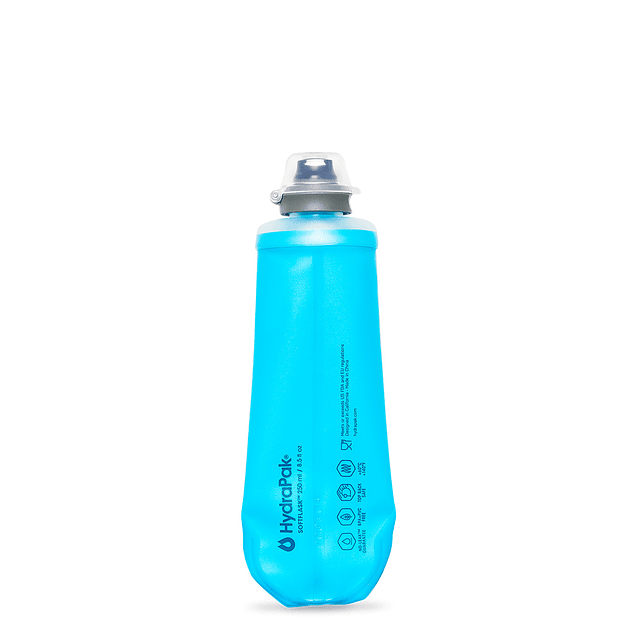 Botella de hidratacion softflask 250ml malibu blue