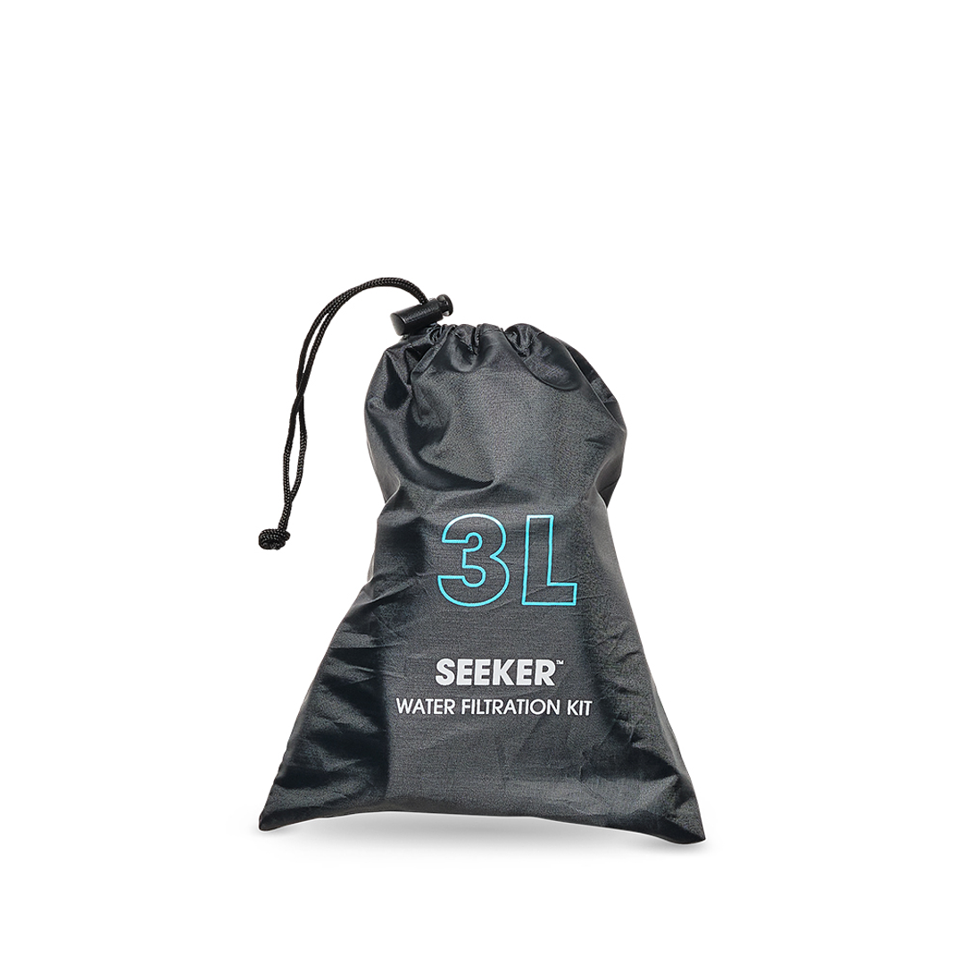 Botella de hidratacion seeker 3l filter kit clear 5