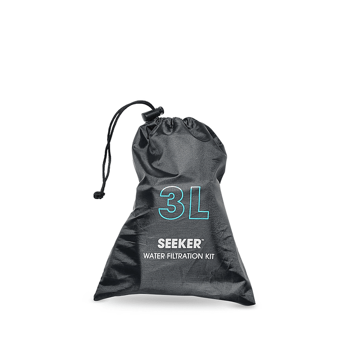 Botella de hidratacion seeker 3l filter kit clear 5