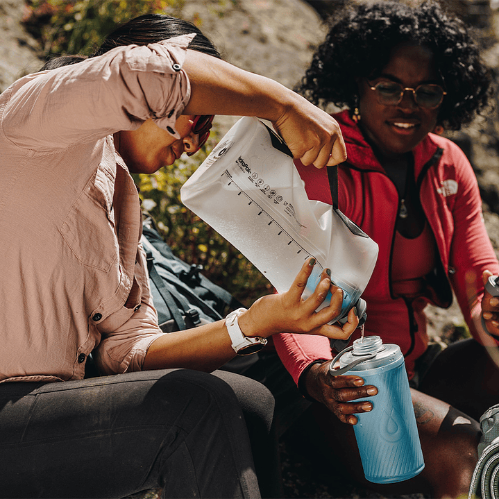 Botella de hidratacion seeker 3l filter kit clear 7