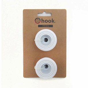 Frenos Hook B-pw-172 Blanco Dos Unidades