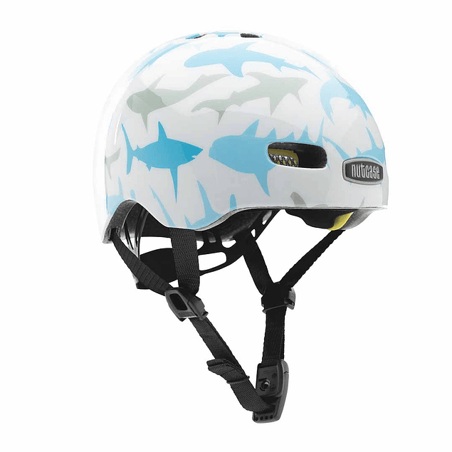 CASCO + CAMPANILLA BABY NUTTY BABY SHARK GLOSS MIPS XXS