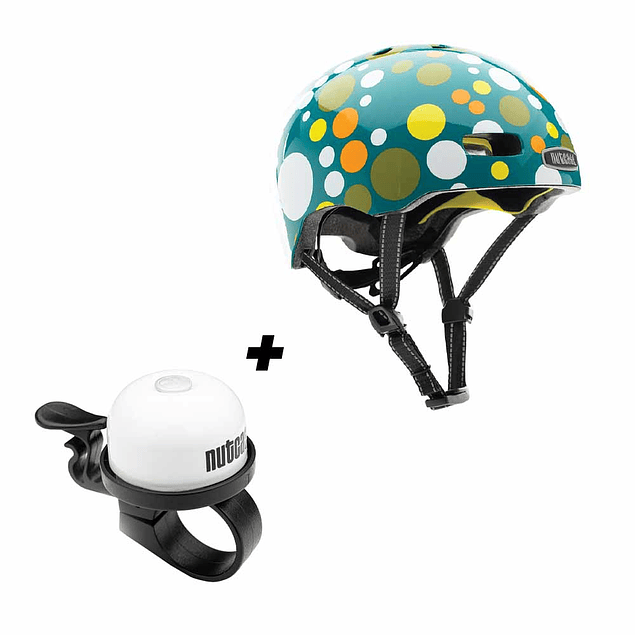 CASCO STREET POLKA FACE GLOSS MIPS HELMET