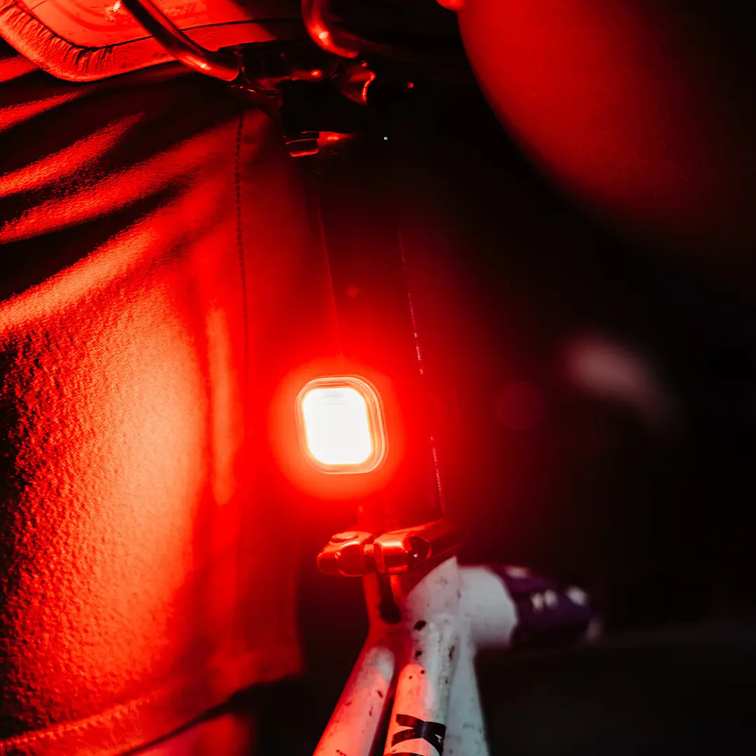 Luces para bicicleta knog road 600 y Blinder Mini Square 9