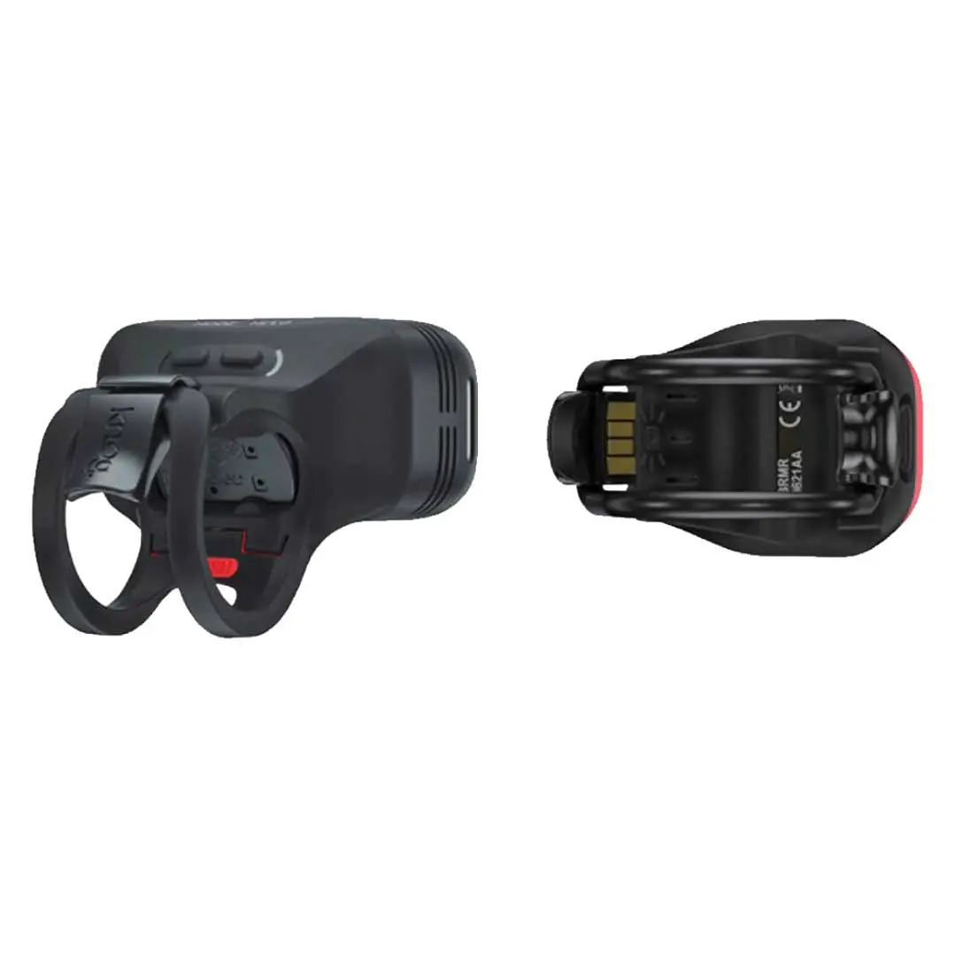 Luces para bicicleta knog road 400 y Blinder mini square 2