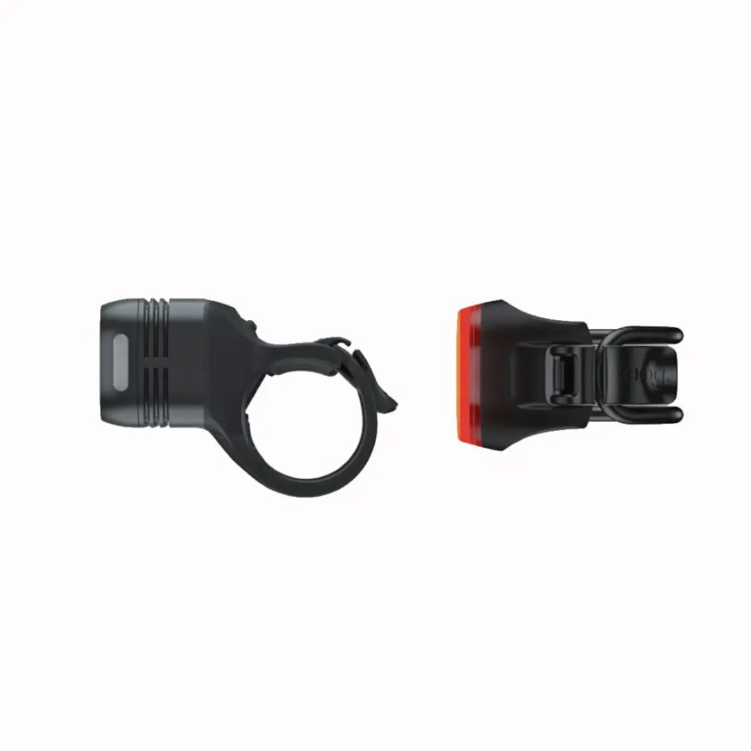 Luces para bicicleta knog road 400 y Blinder mini square 3