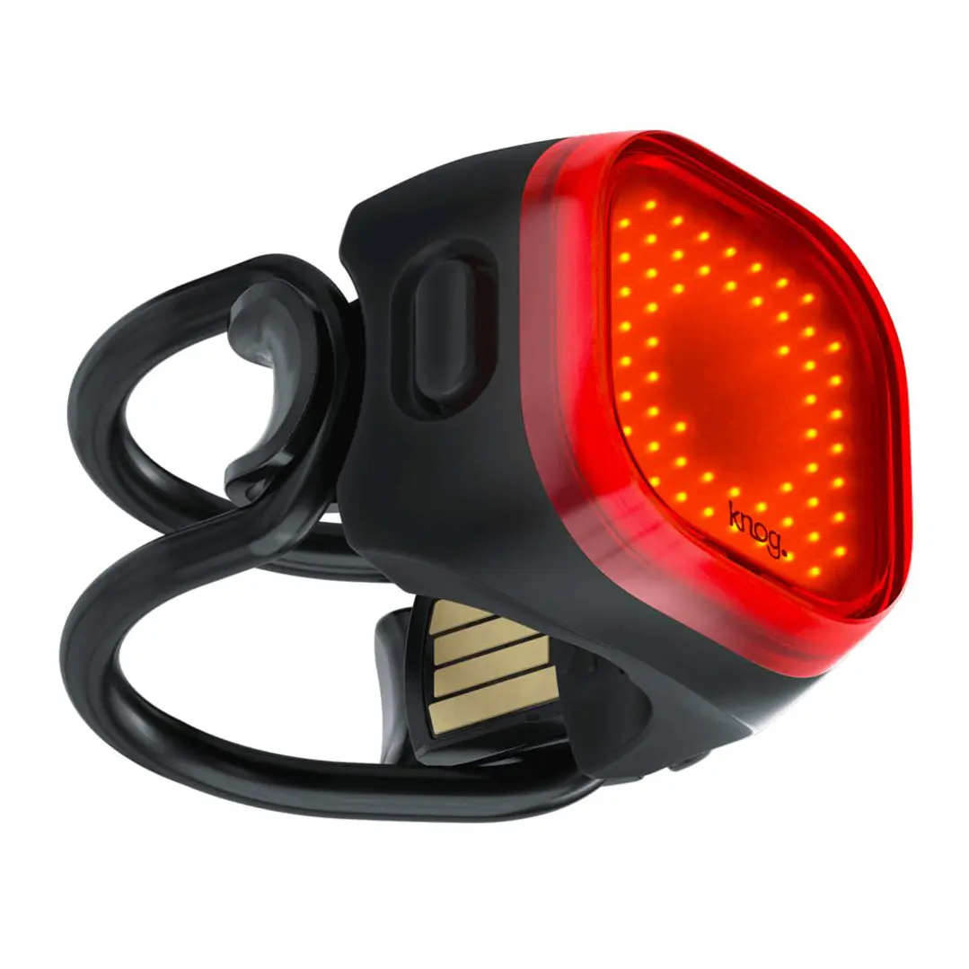 Luces para bicicleta knog road 400 y Blinder mini square 5