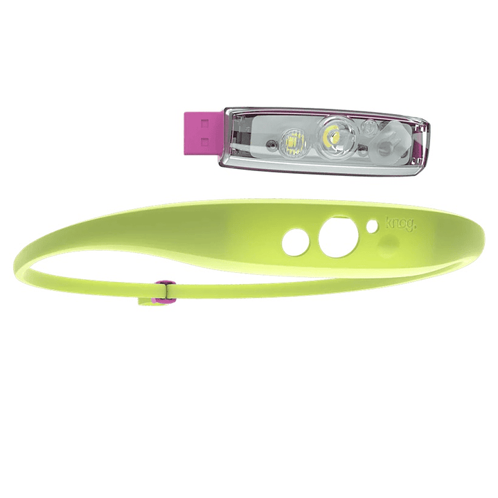 Linterna frontal knog quokka cool lime 3