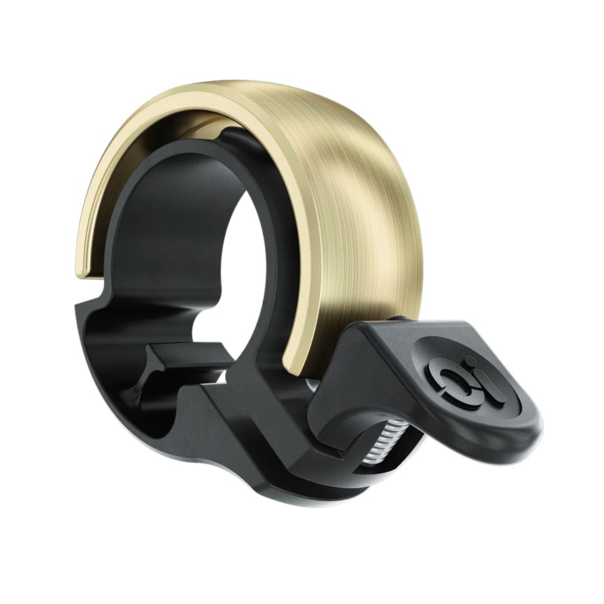 Campanilla para bicicleta knog classic pequeña bronce