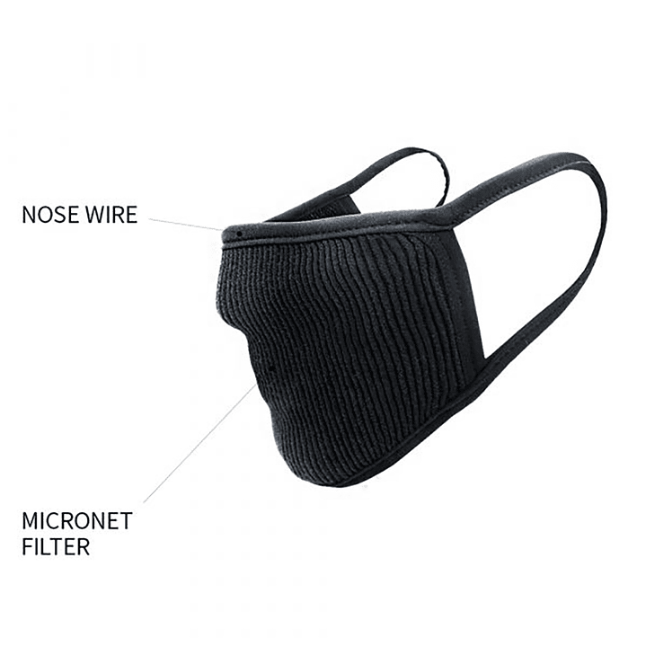 Mascara filtrante lavable pequeña fu+ - azul m/l 5