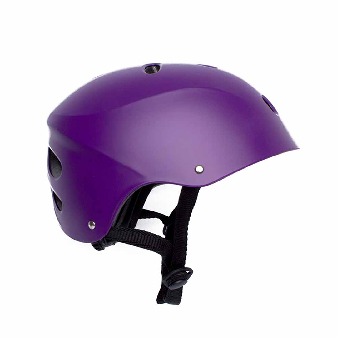CASCO HOOK STREET CON LUZ MORADO TALLA M(54-57) 1