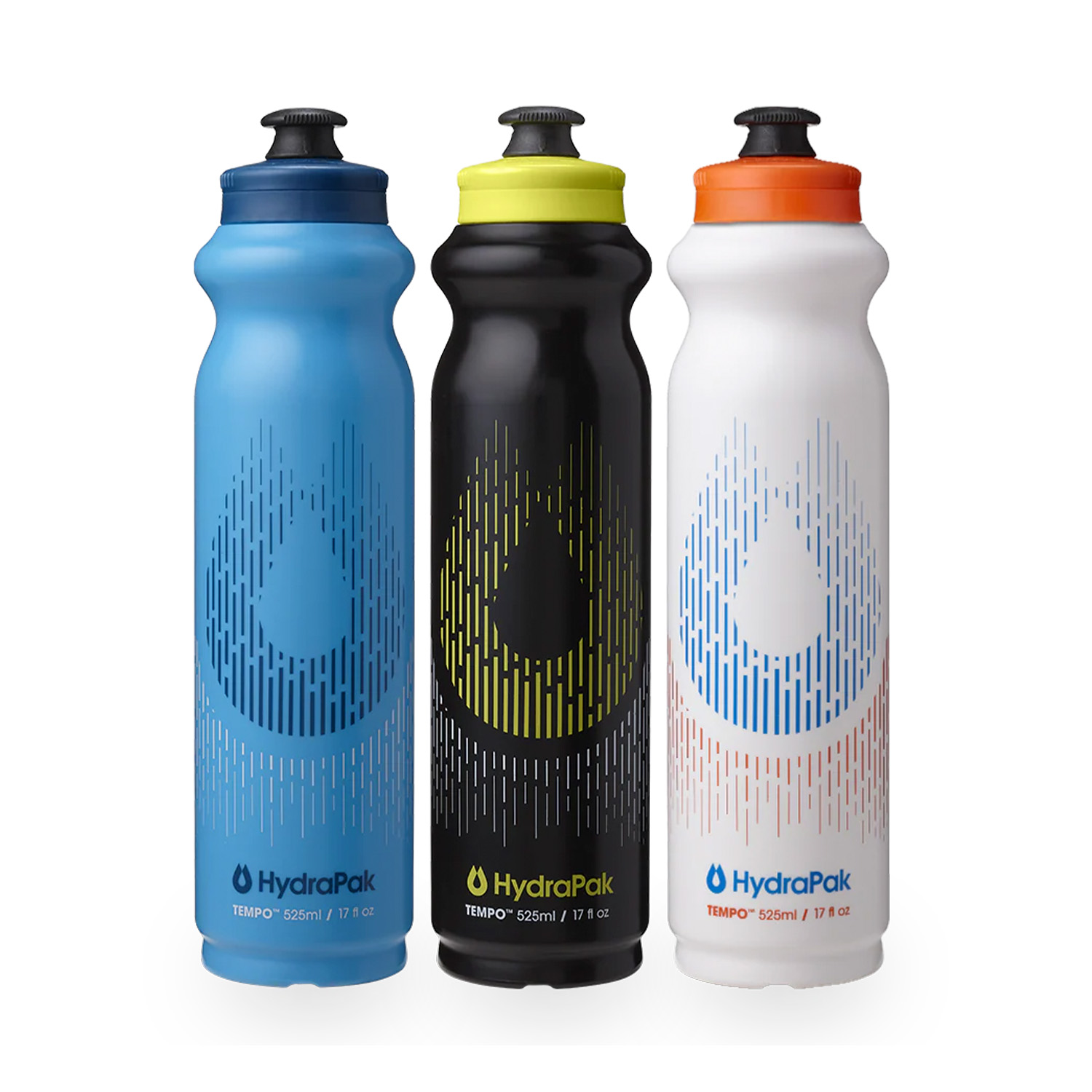 Pack 3 Botellas de Hidratación para Corredores Tempo 525ml