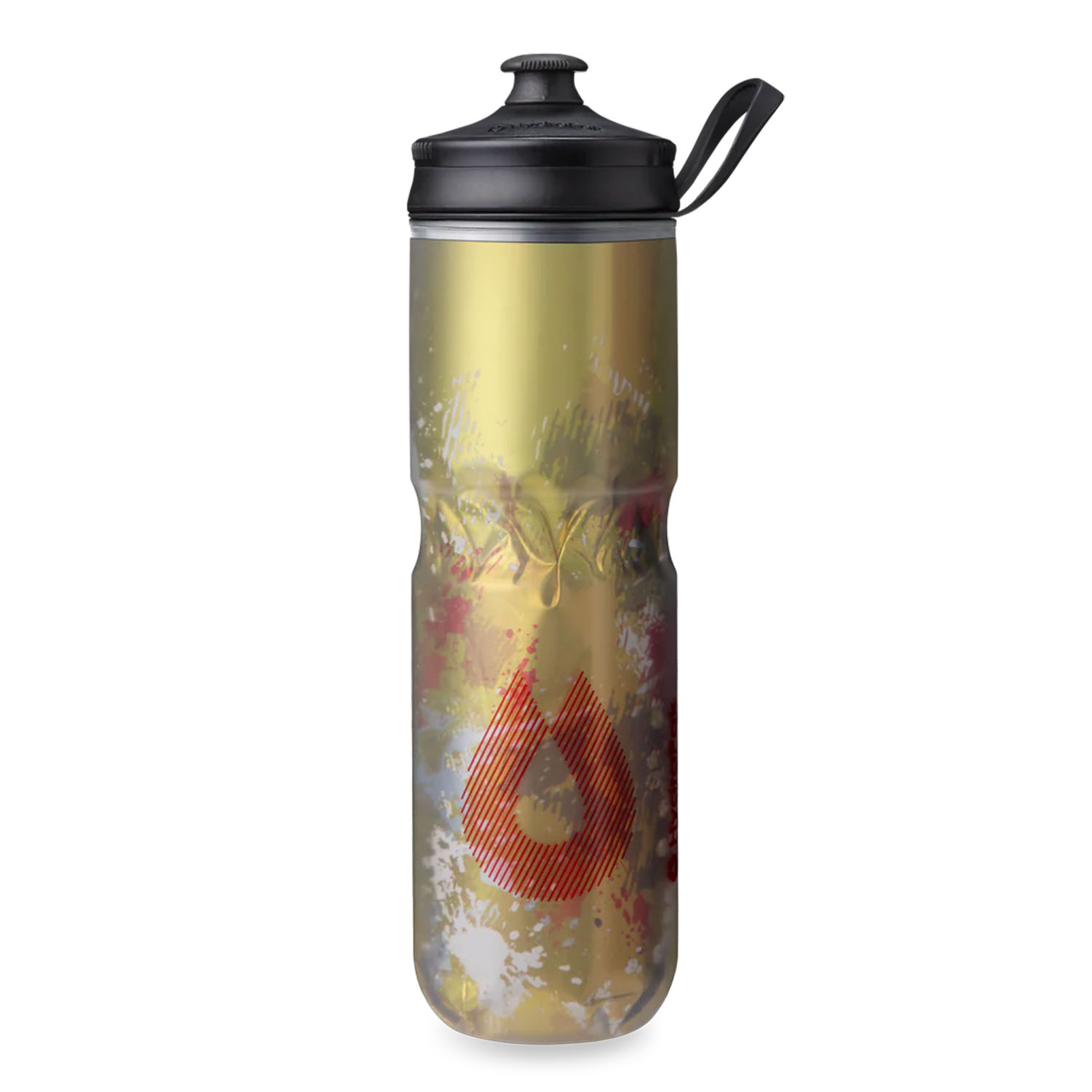 Botella de Agua Sport 700ml Splash Gold