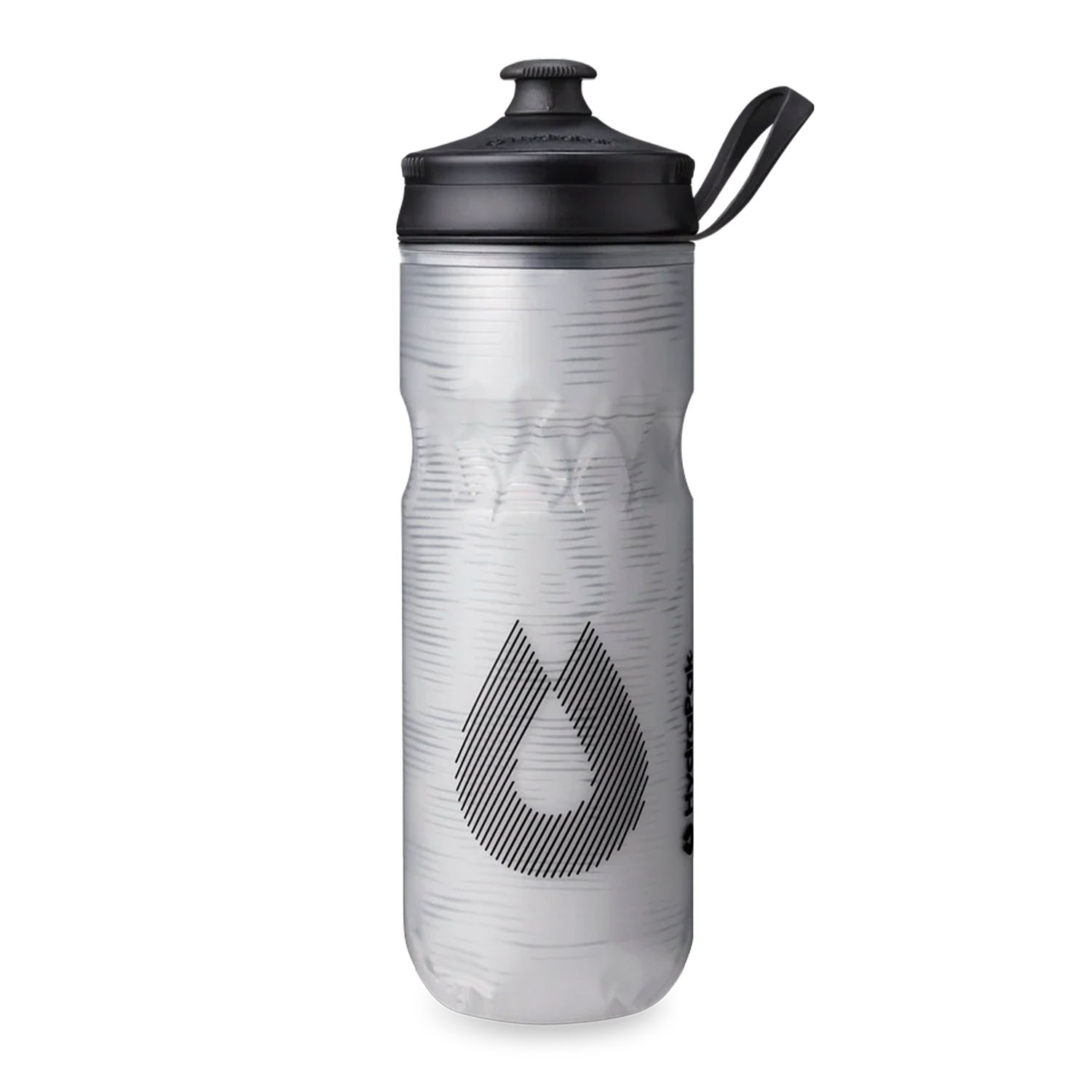 Botella de Agua Sport 600ml Pulse White