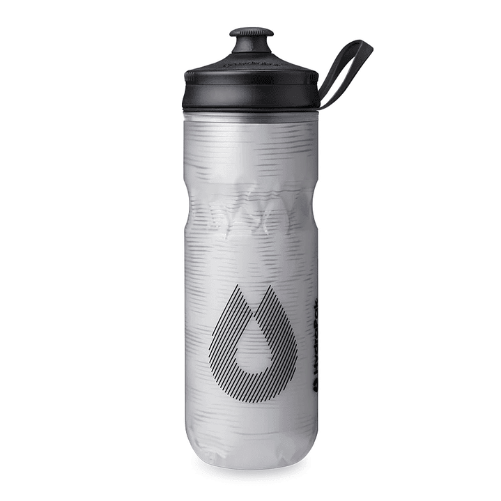 Botella de Agua Sport 600ml Pulse White 1