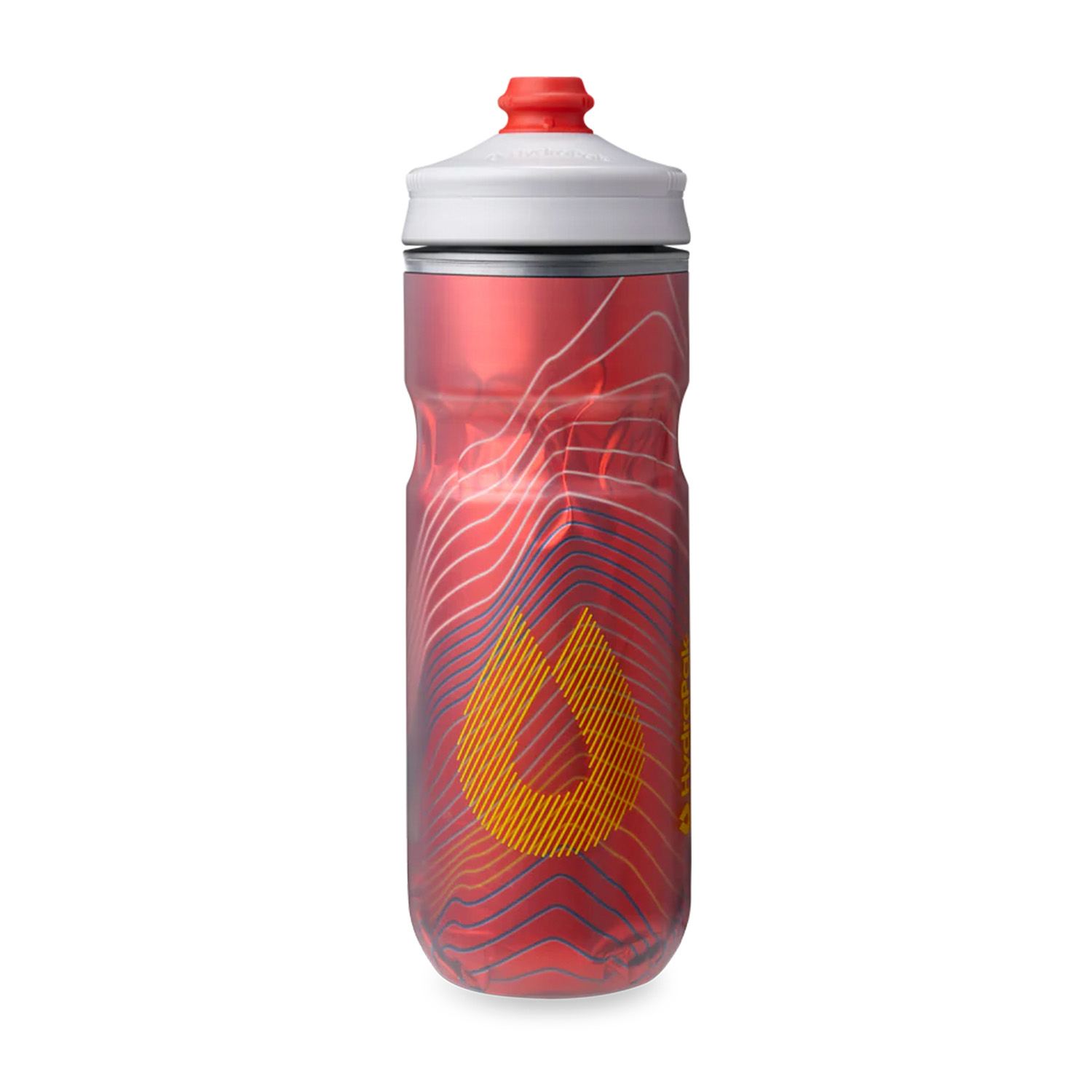 Botella de Agua Surge Valvula Antiderrame 600ml Acsent Red