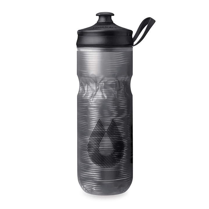 Botella de Agua Sport 600ml Pulse Black 1