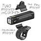 Set de Luces Knog Blinder Pro 1000lm + Cobber Reflex 250lm - Miniatura 2