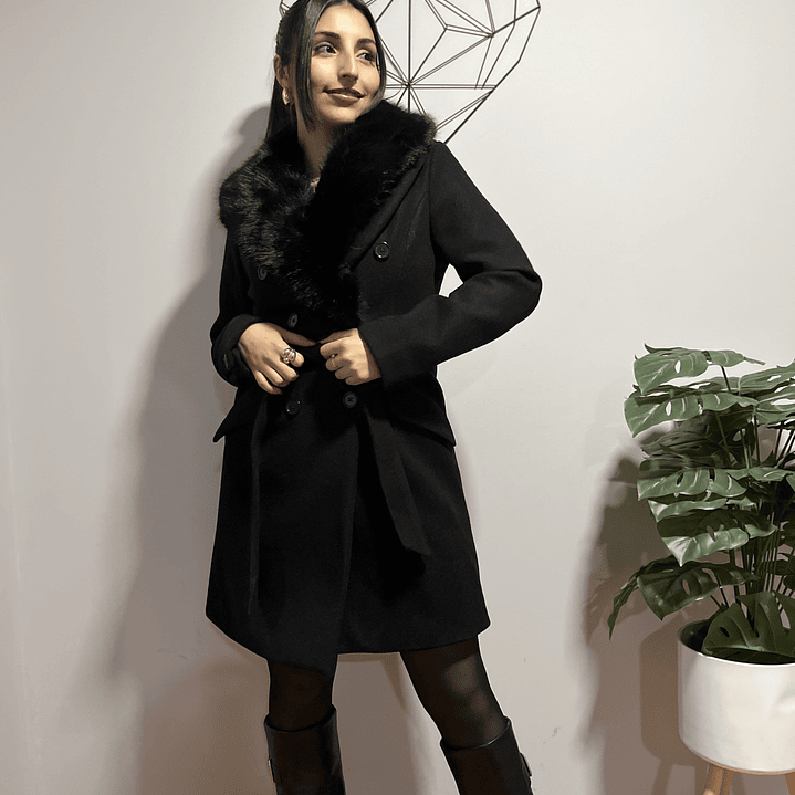 Abrigo largo de paño 2