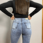 Jeans Flare Celeste Nevado - Miniatura 4