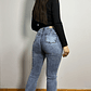 Jeans Flare Celeste Nevado - Miniatura 8