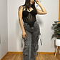 Jeans Cargo Gris - Miniatura 1