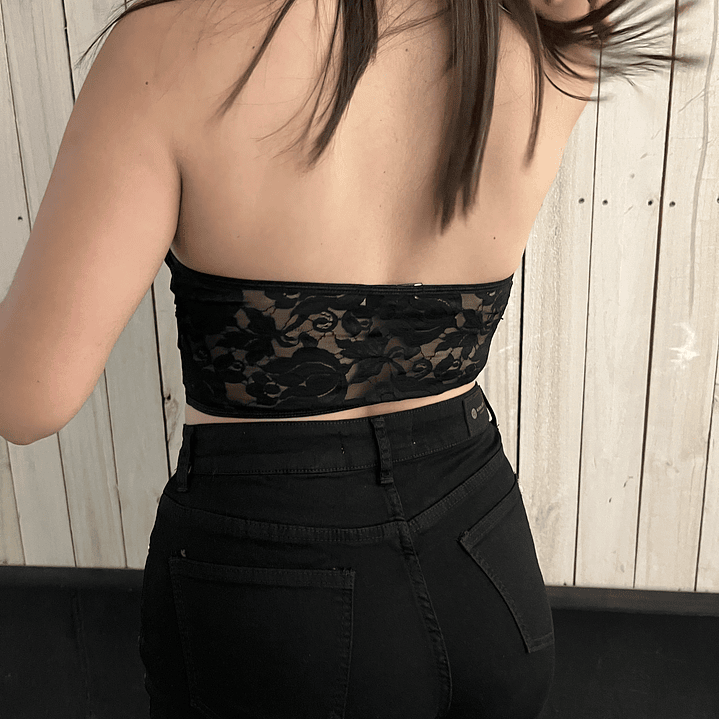 Top Encaje Estilo Corset 3
