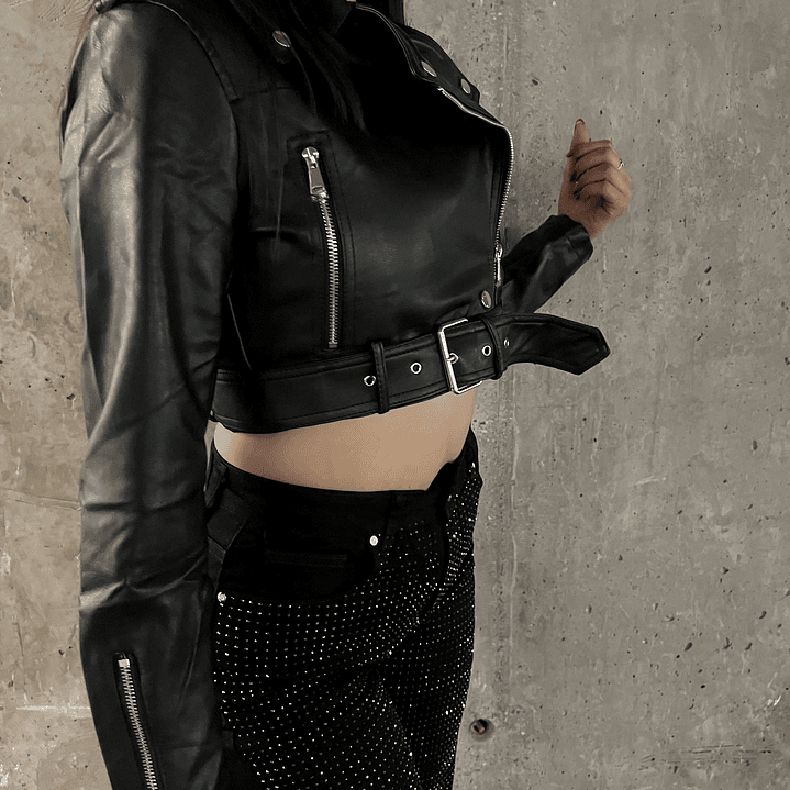 Chaqueta Ecocuero Corta de Mujer 3