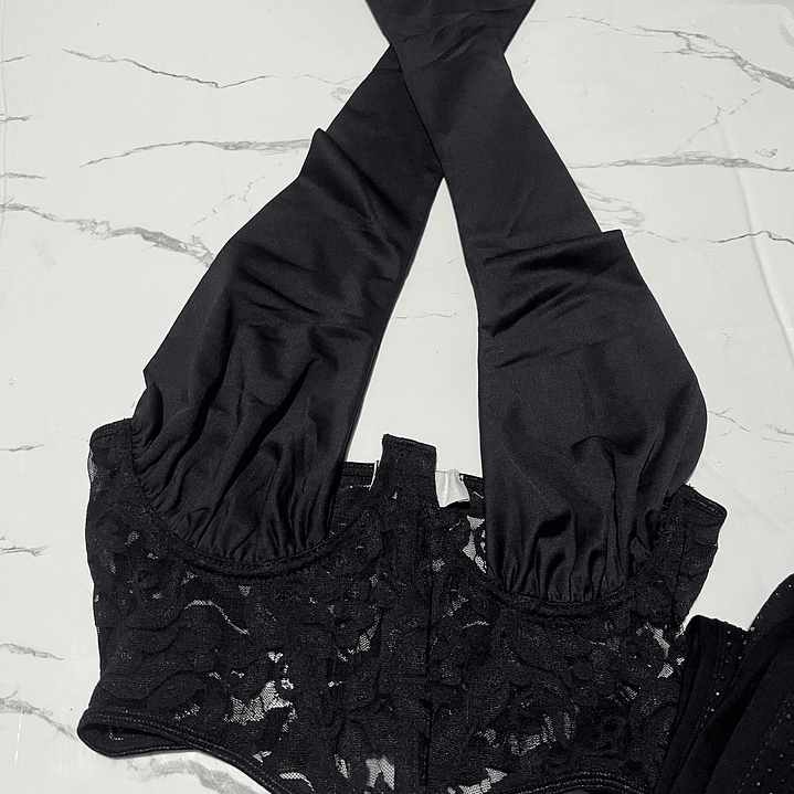 Top Encaje Estilo Corset 6