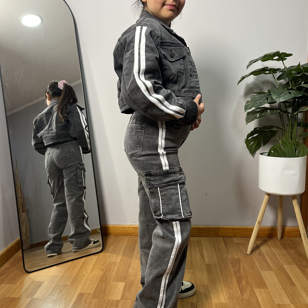 Jeans Cargo Niña  1