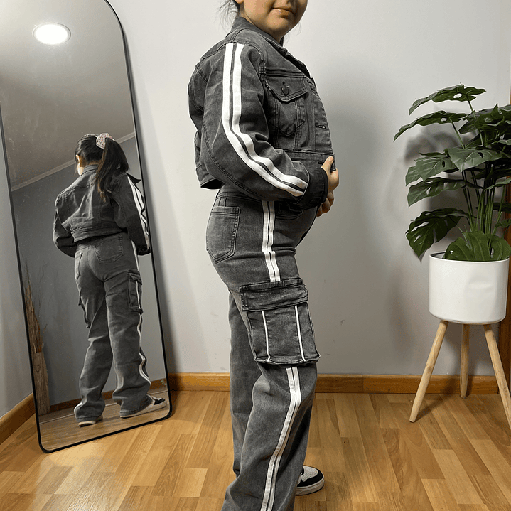 Jeans Cargo Niña  1