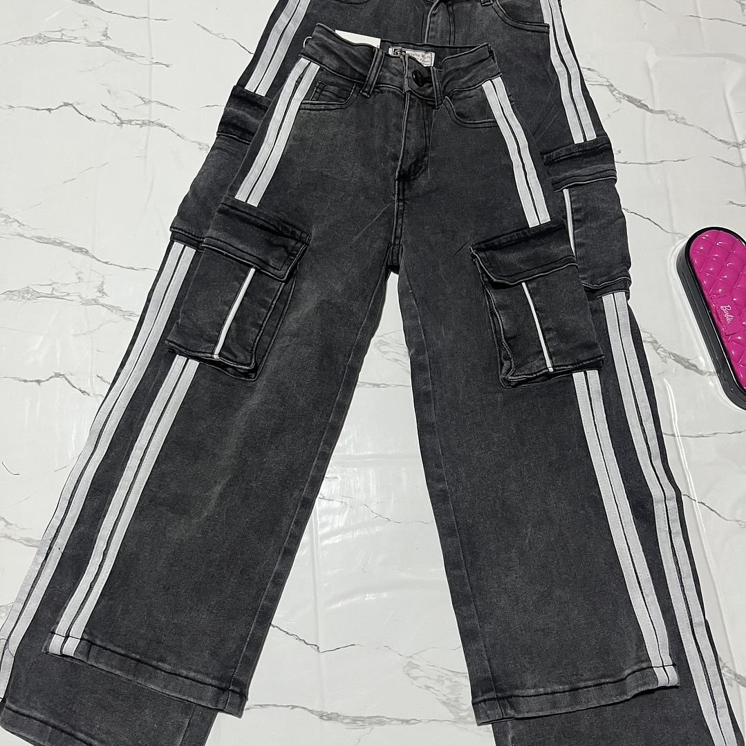 Jeans Cargo Niña  4
