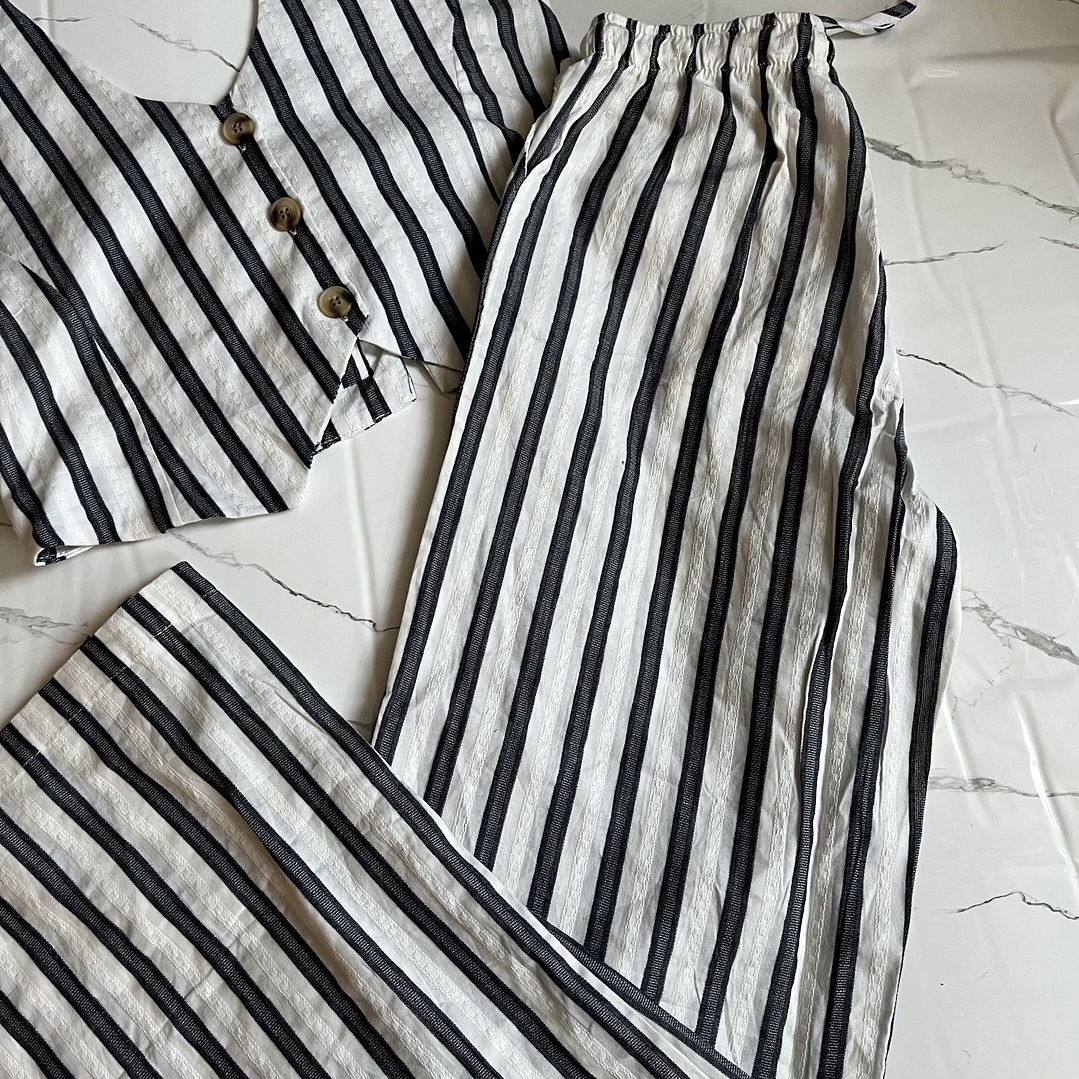 Pantalón Lino a Rayas 3