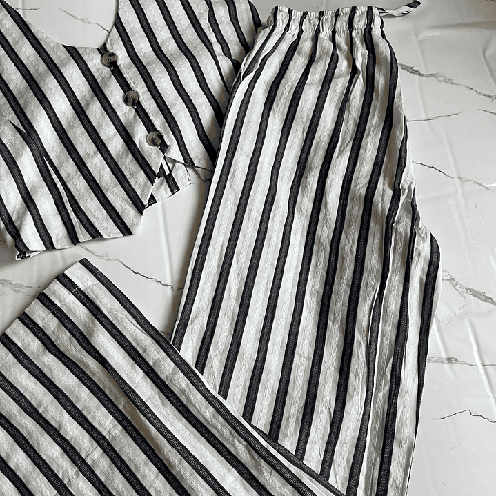 Pantalón Lino a Rayas 3