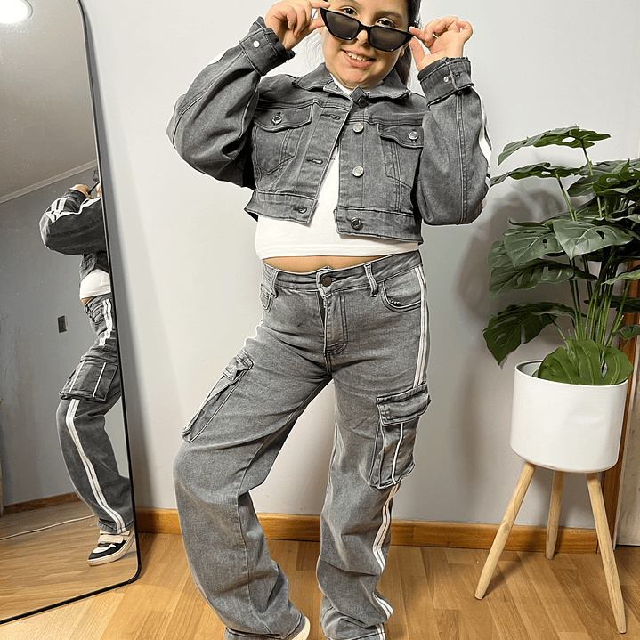 Chaqueta Denim Niña 3
