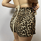 Falda Short Negro & Animal Print - Miniatura 3