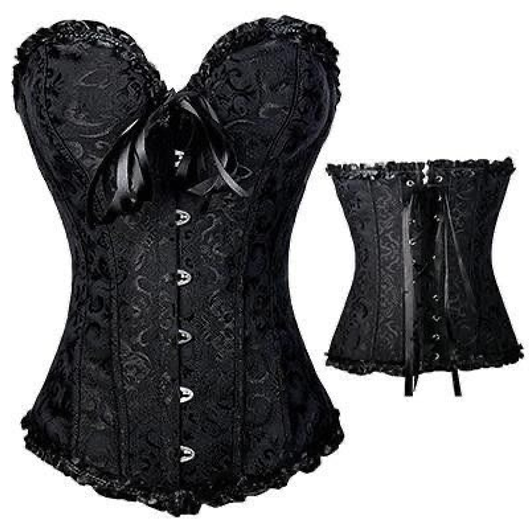Corset Victoriano Negro  1