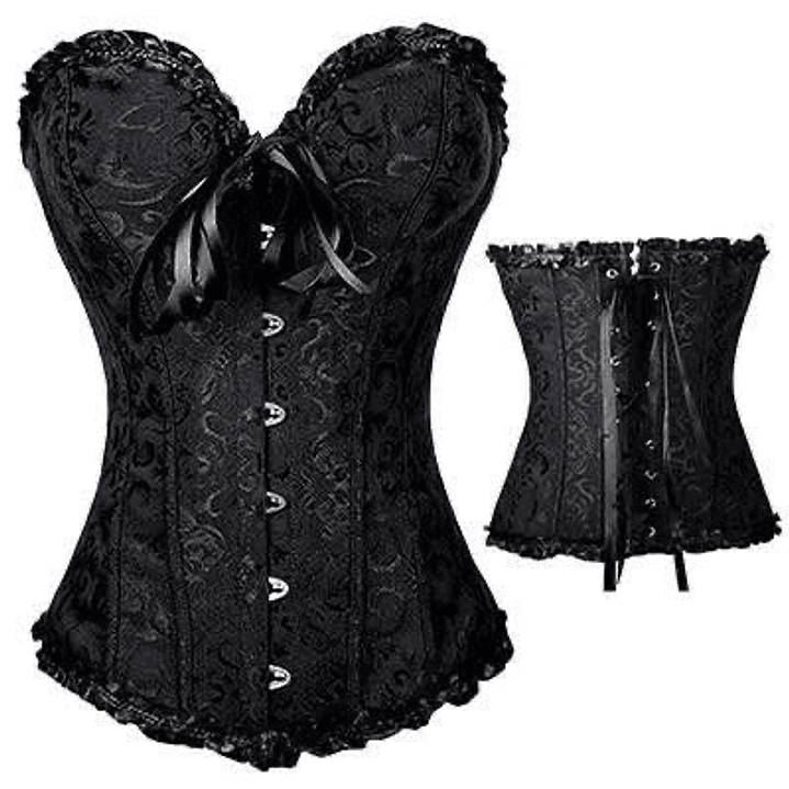 Corset Victoriano Negro  1