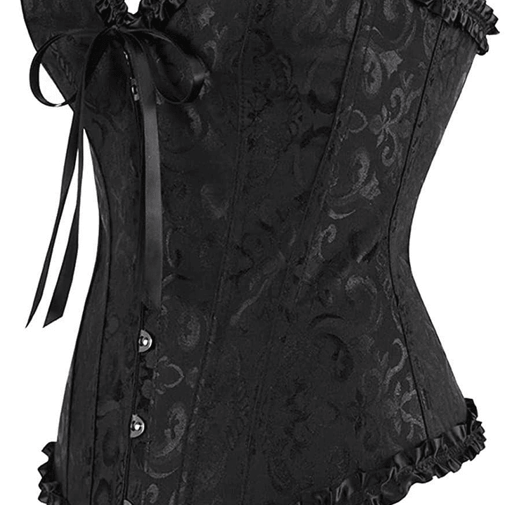 Corset Victoriano Negro  2