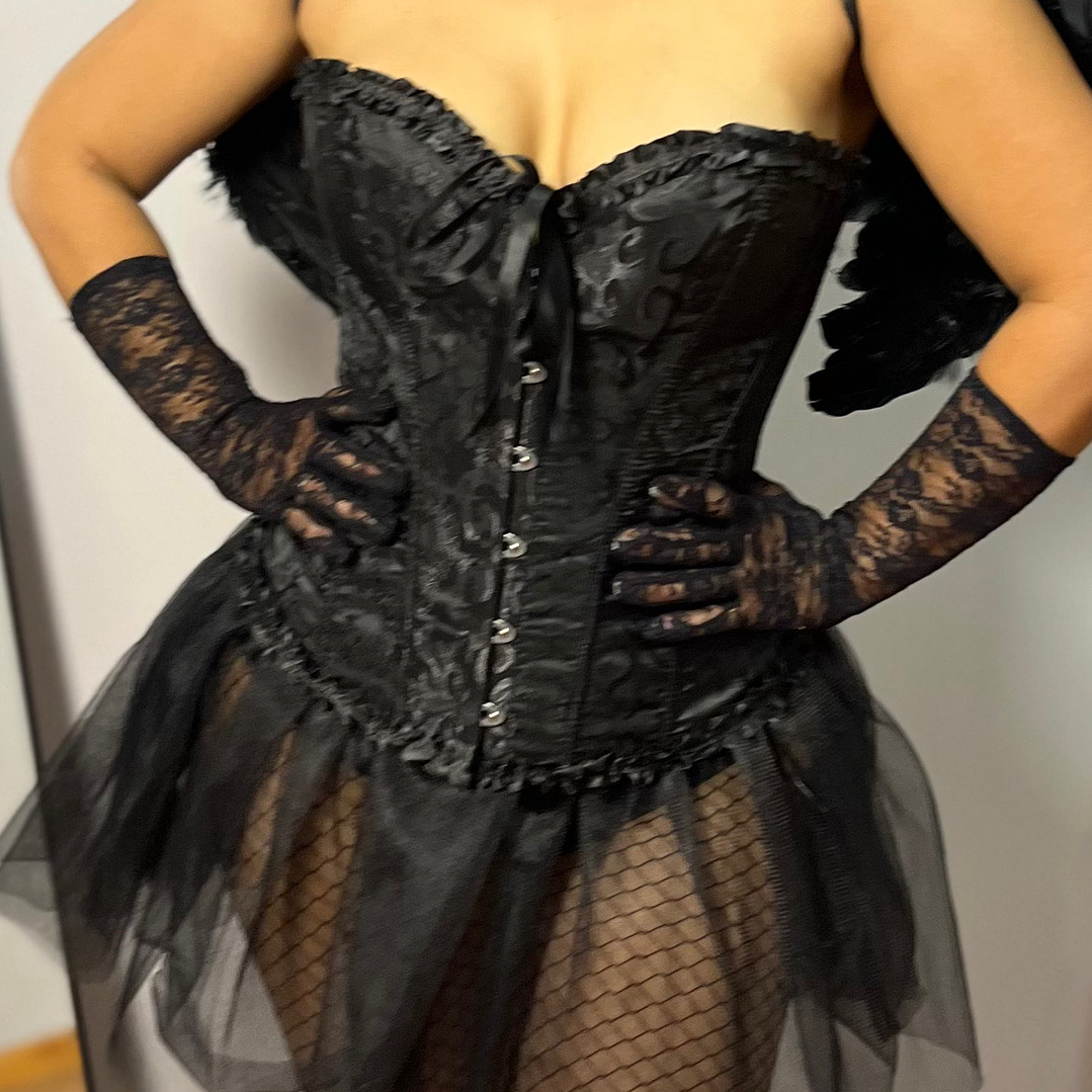 Corset Victoriano Negro  3